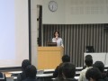 卒業生の講演(1)